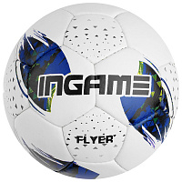 Мяч футб. INGAME FLYER IFB-105 бело-зелёный